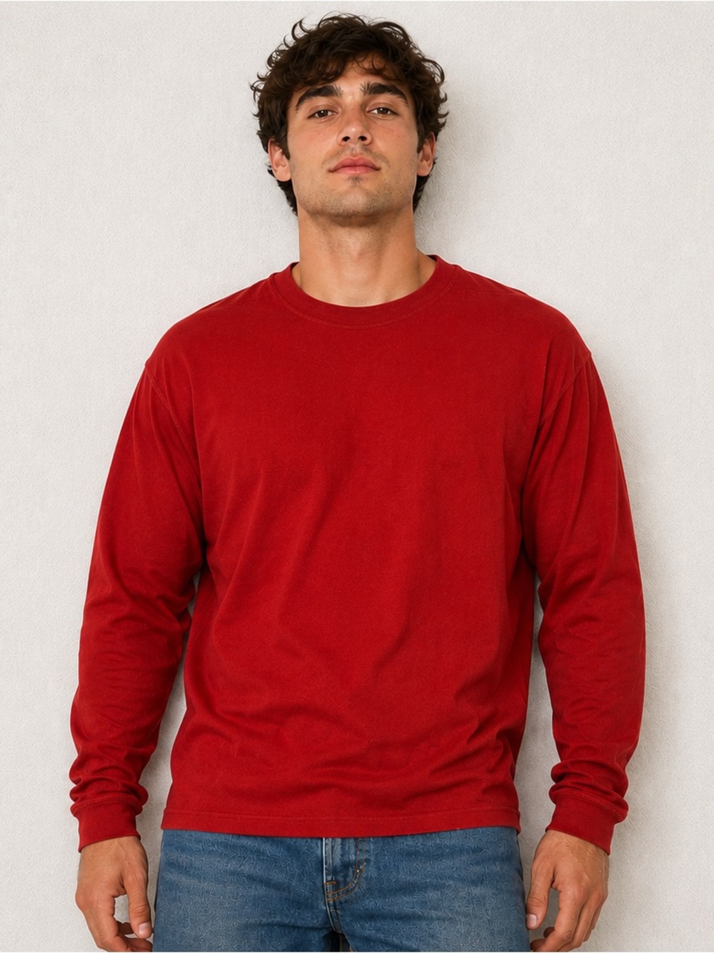 Patagonia Capilene Men’s XL Red Long Sleeve Base Layer Shirt USA Made Vintage 90
